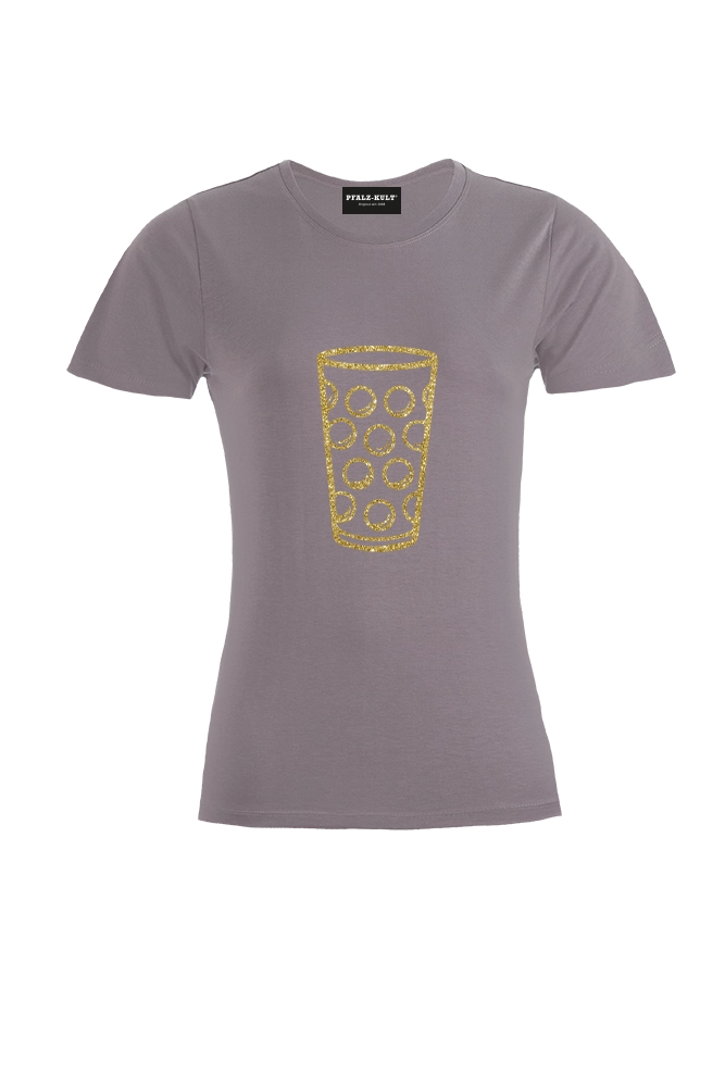 Pfälzer Dubbeglas - Gold - Frauen T-Shirt