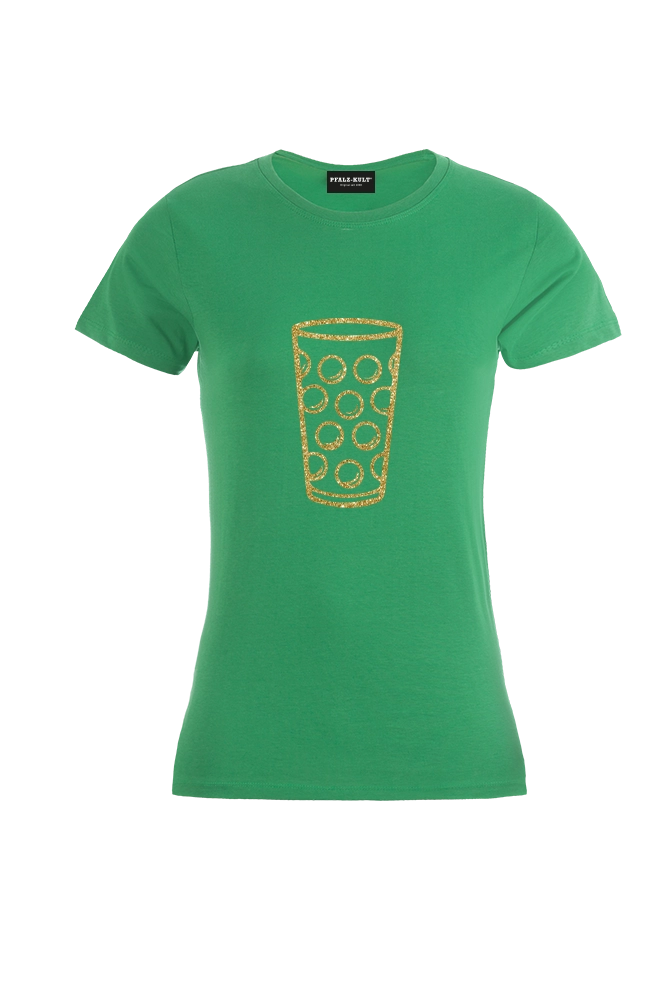 Pfälzer Dubbeglas - Gold - Frauen T-Shirt