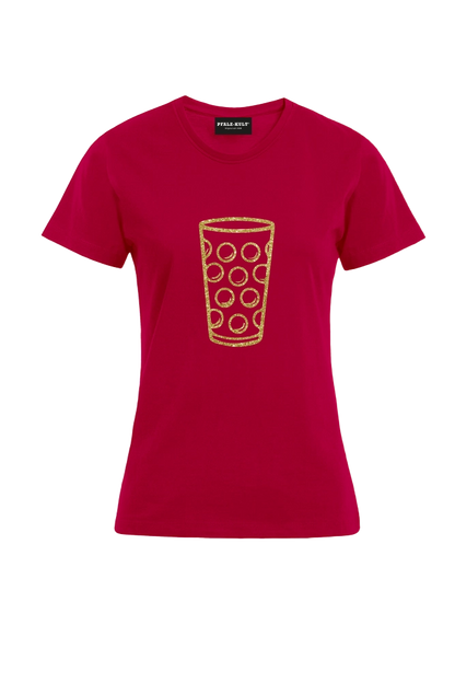 Pfälzer Dubbeglas - Gold - Frauen T-Shirt