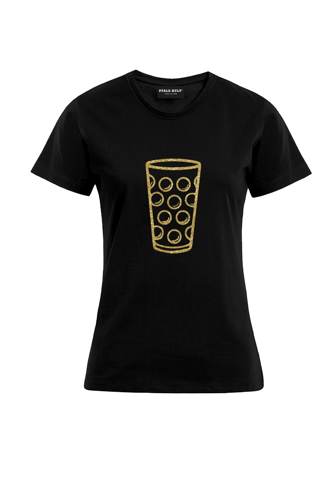 Pfälzer Dubbeglas - Gold - Frauen T-Shirt