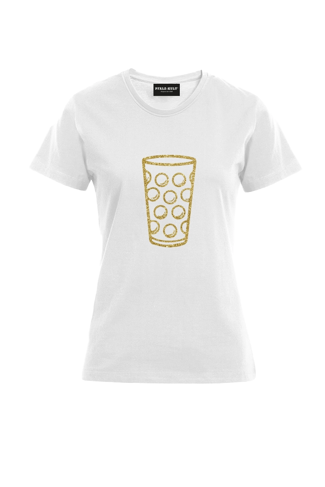 Pfälzer Dubbeglas - Gold - Frauen T-Shirt