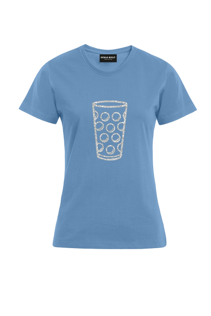 Pfälzer Dubbeglas - Silber - Frauen T-Shirt