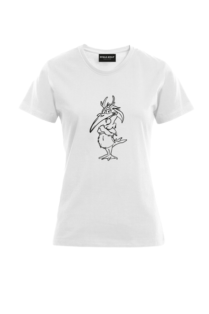 Damen Elwetritsch T-Shirt weiß. Pfalzliebe - Pfalzshirts von Pfalzkult aus Bad Dürkheim  