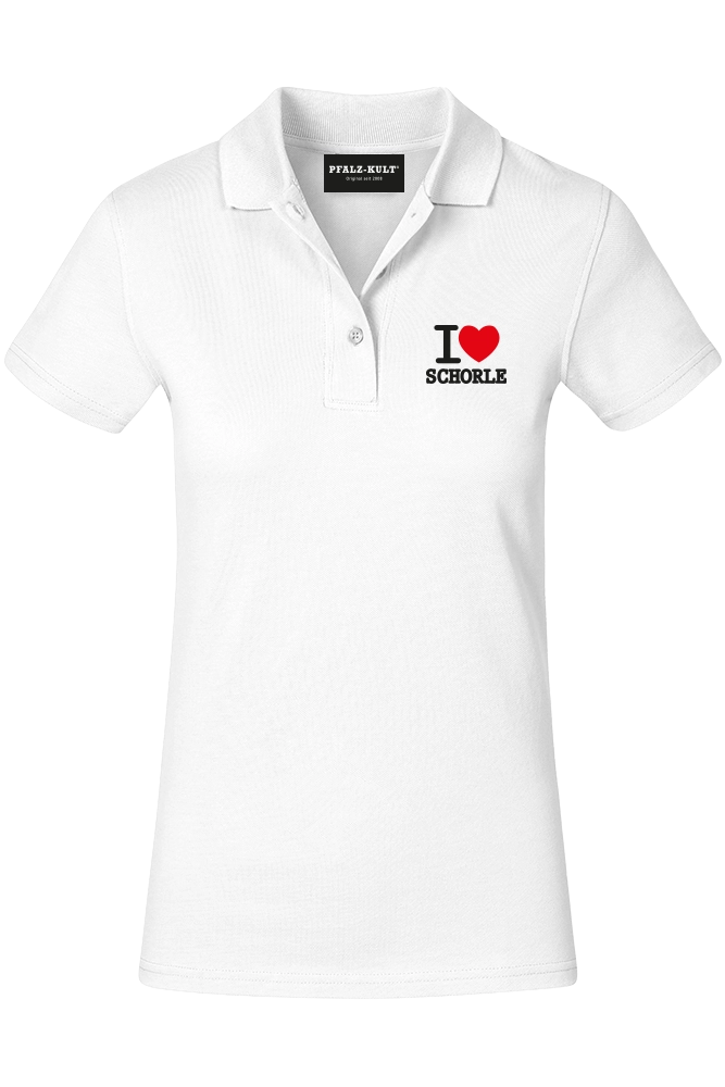 I Love Schorle - Poloshirt Frauen