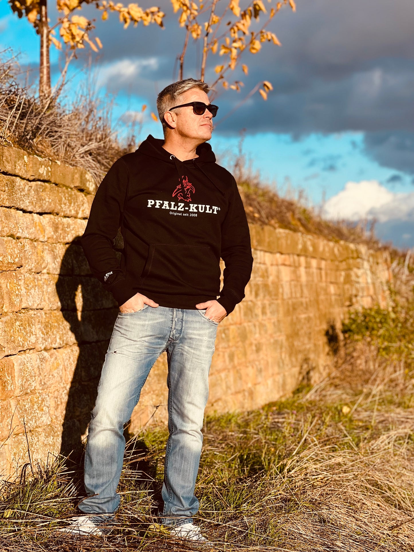 Pfalz-Kult Logo Original 2008 - Männer Hoodie - Unisex