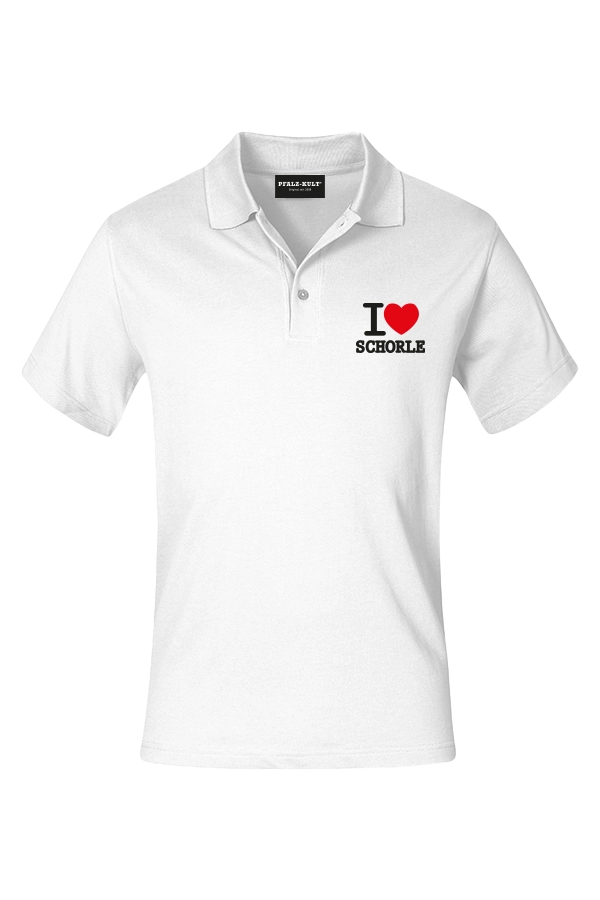 I Love Schorle - Poloshirt Männer - Unisex