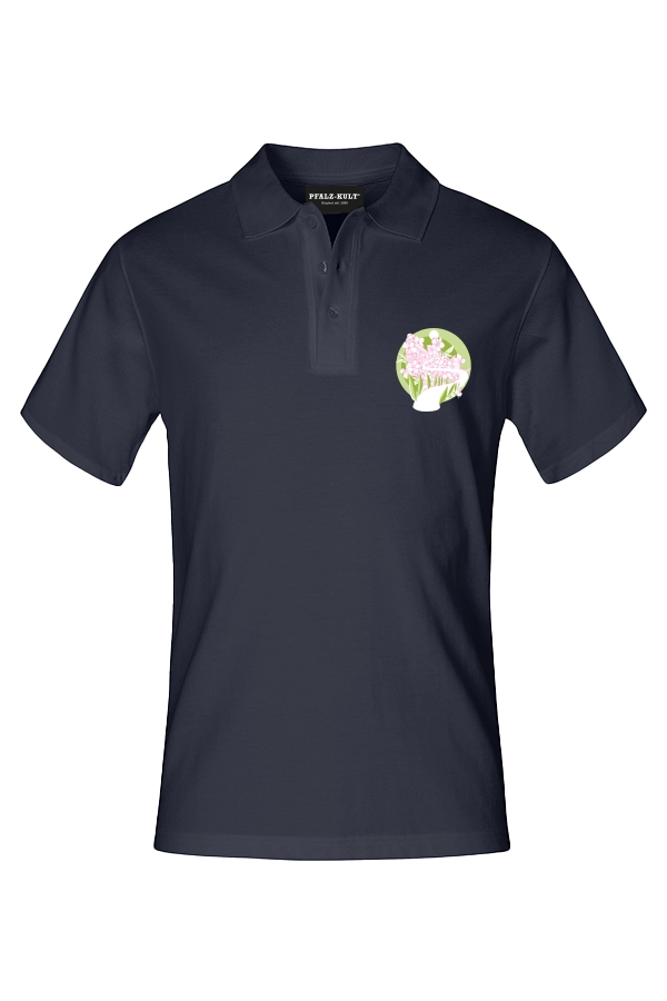 Mandelblütenpad I - Poloshirt Männer - Unisex