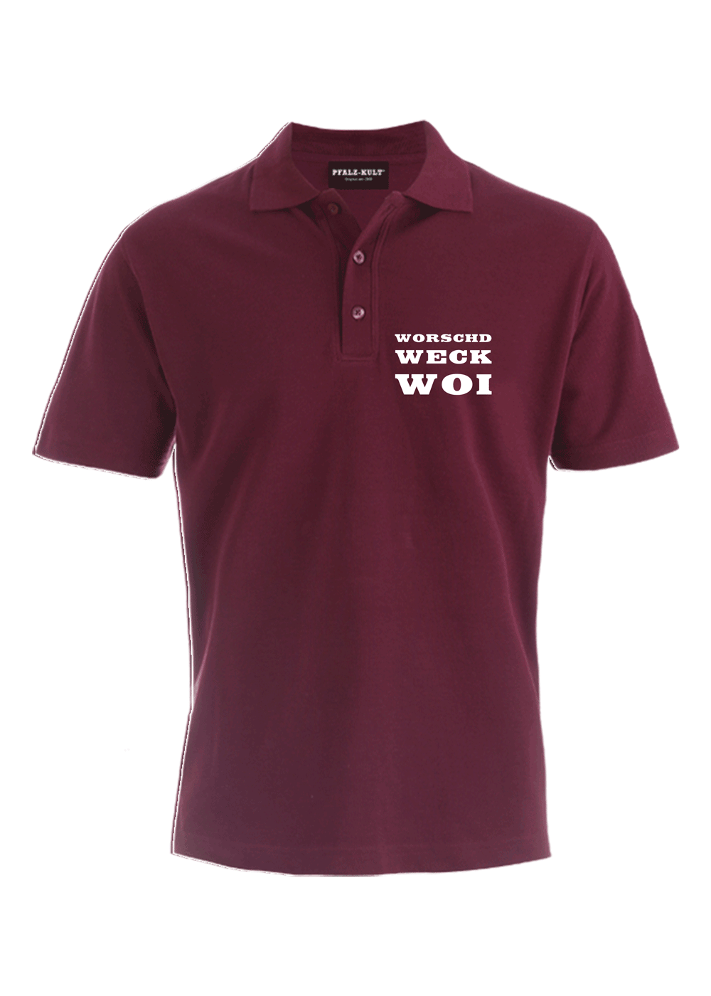 Worschd Weck Woi - Poloshirt Männer - Unisex