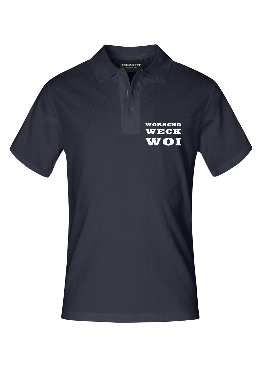 Worschd Weck Woi - Poloshirt Männer - Unisex