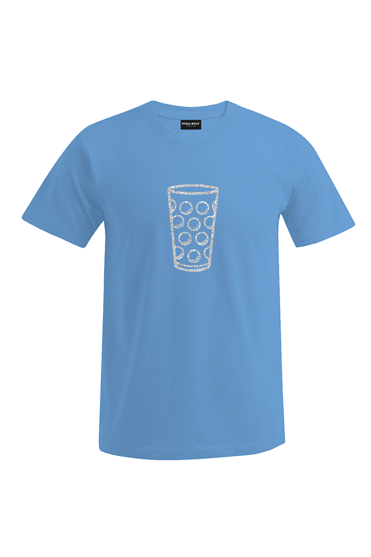 Pfälzer Dubbeglas - Silber - Männer T-Shirt - Unisex