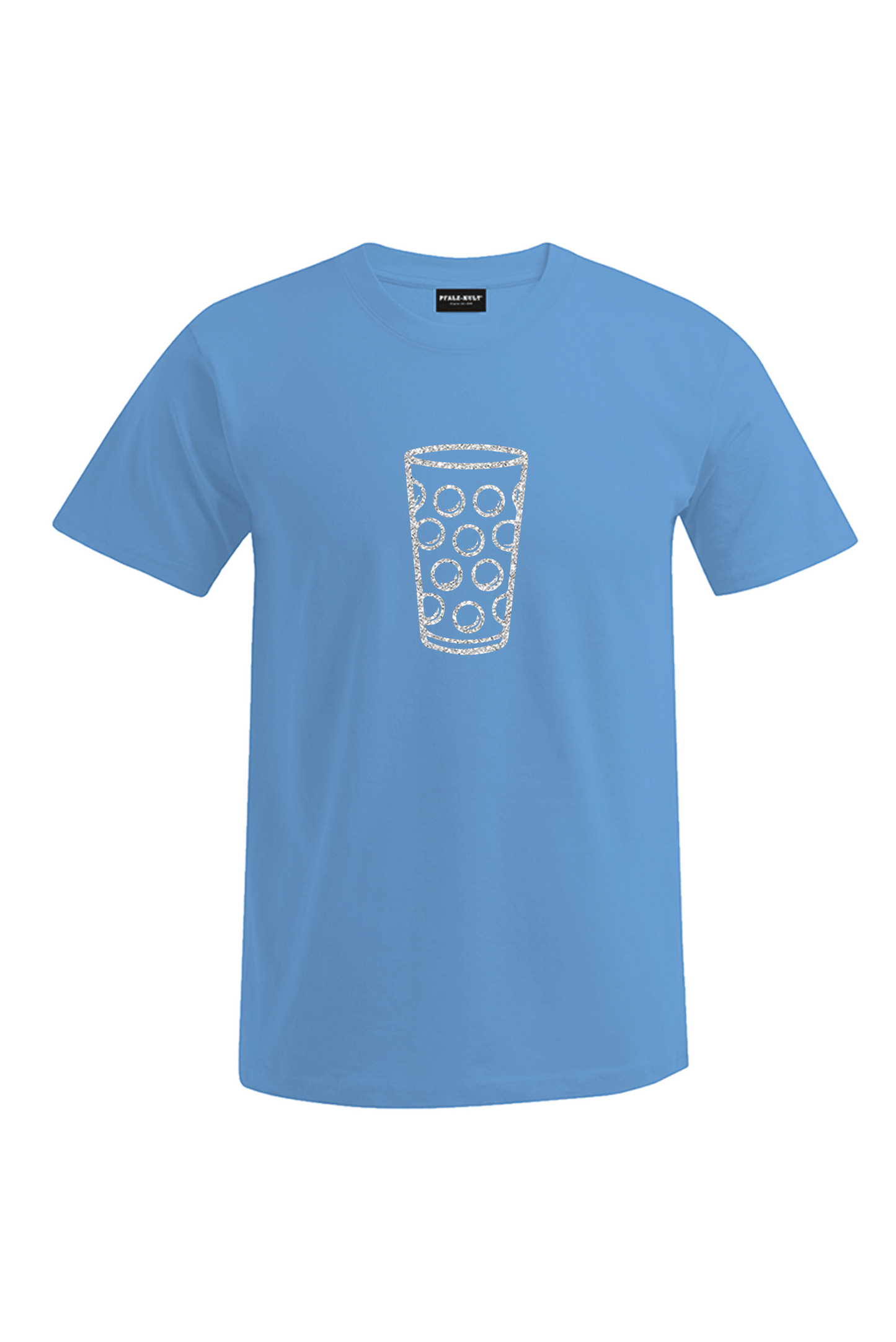 Pfälzer Dubbeglas - Silber - Unisex T-Shirt