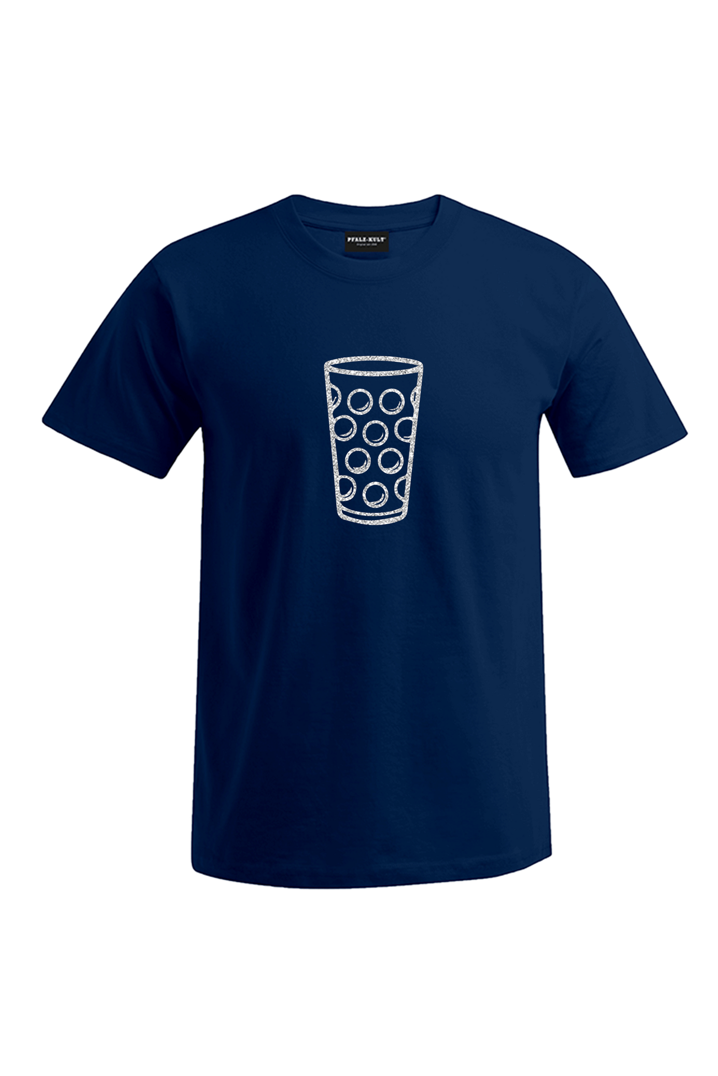 Pfälzer Dubbeglas - Silber - Unisex T-Shirt
