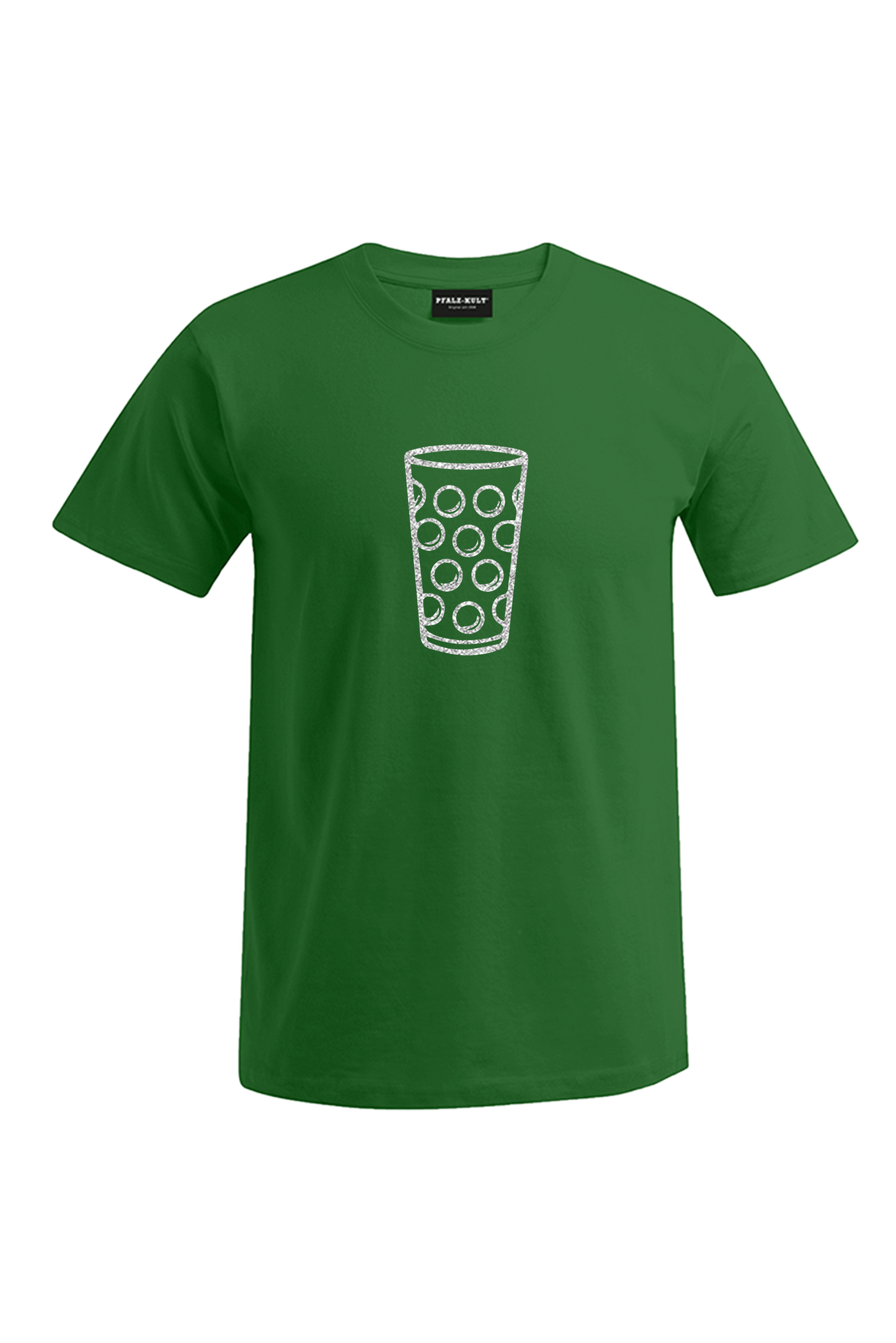 Pfälzer Dubbeglas - Silber - Unisex T-Shirt