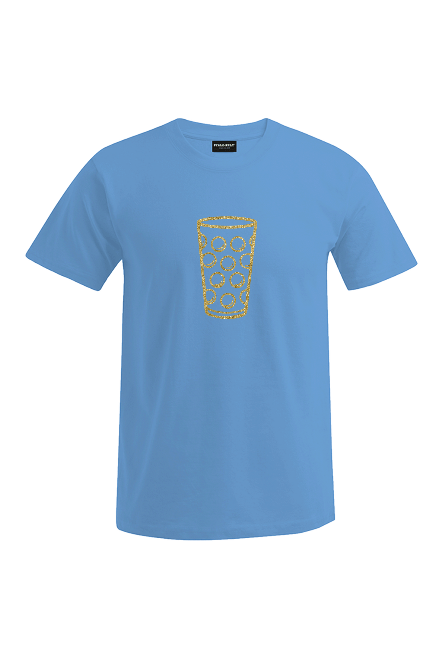 Pfälzer Dubbeglas - Gold - Männer T-Shirt - Unisex