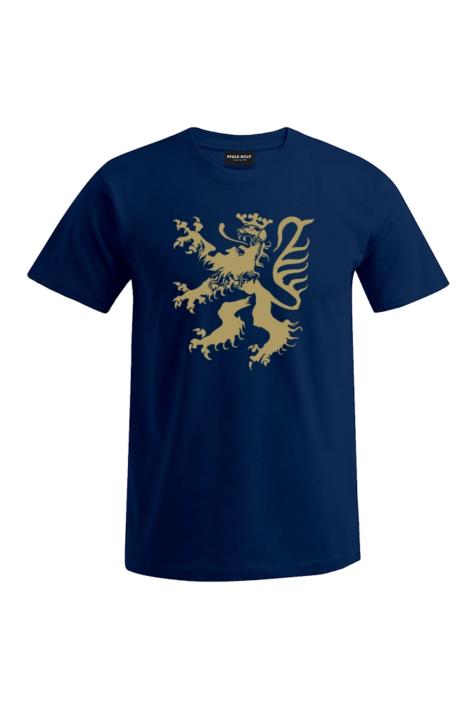 Pfälzer Löwe gold - Männer T-Shirt - Unisex