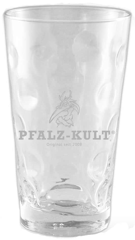 Dubbeglas - Signature "Pfalz-Kult" - Glasgravur