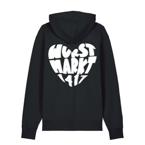 Wurstmarkt-Herz weiß - Hoodie Unisex