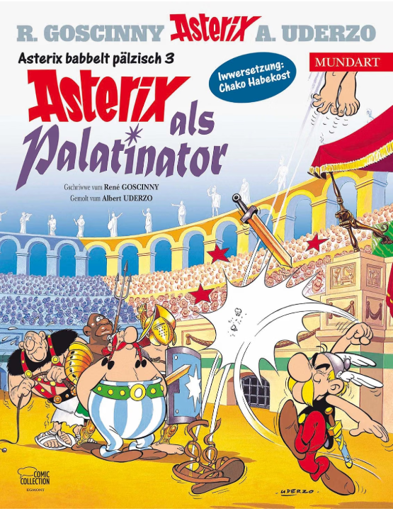 Asterix als Palatinator (Pfälzisch)