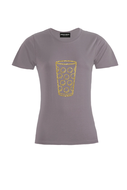 Pfälzer Dubbeglas - Gold - Frauen T-Shirt