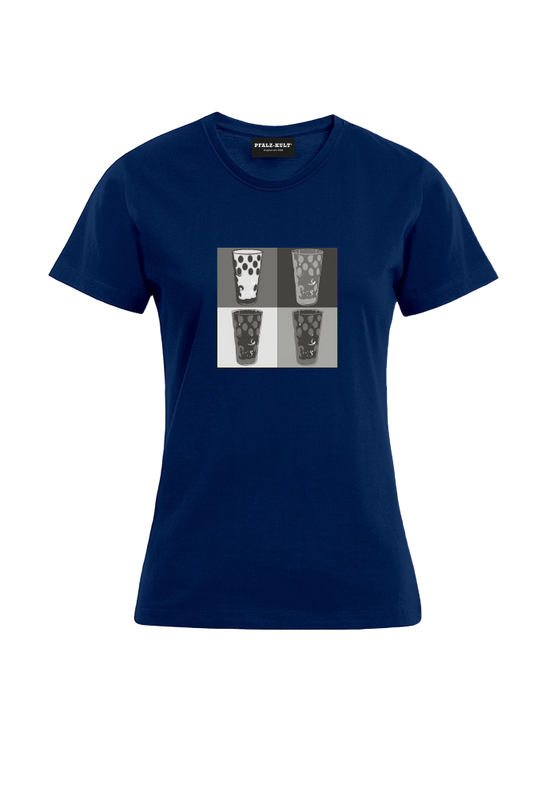 Schwarz-Weiß Dubbe - Frauen T-Shirt