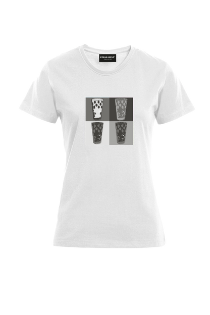 Schwarz-Weiß Dubbe - Frauen T-Shirt