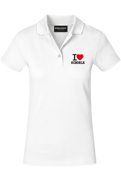 I Love Schorle - Poloshirt Frauen