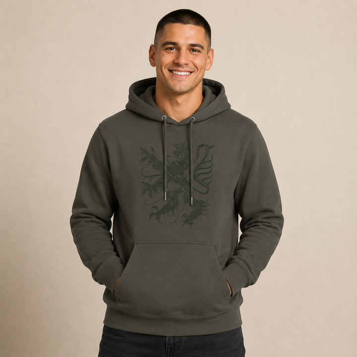Pfälzer Löwe - Hoodie Stick Unisex khaki / khaki