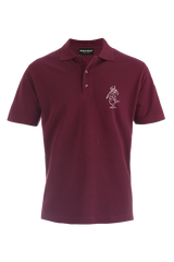 Elwetritsch Polohemd in rot. Pfalzliebe - Pfalzshirts von Pfalzkult aus Bad Dürkheim  