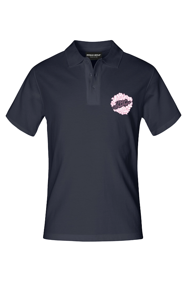 Mandelblütenpfad II - Poloshirt Unisex