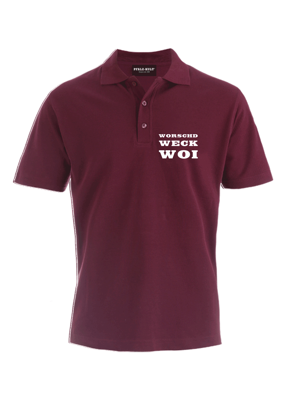 Worschd Weck Woi - Poloshirt Unisex
