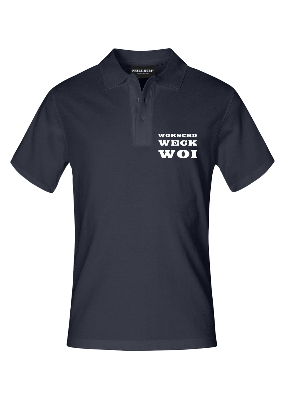 Worschd Weck Woi - Poloshirt Unisex