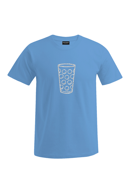 Pfälzer Dubbeglas - Silber - Unisex T-Shirt