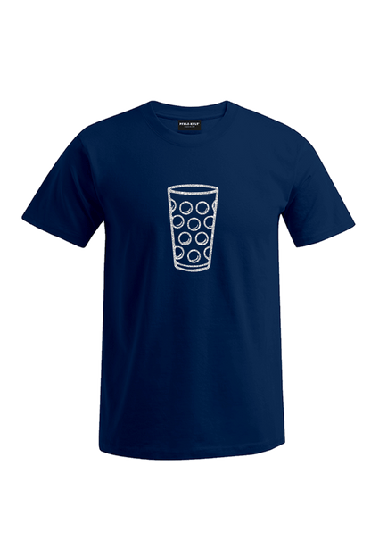 Pfälzer Dubbeglas - Silber - Unisex T-Shirt