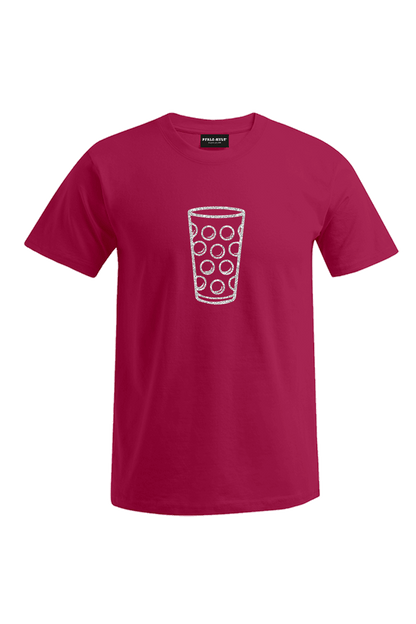 Pfälzer Dubbeglas - Silber - Unisex T-Shirt