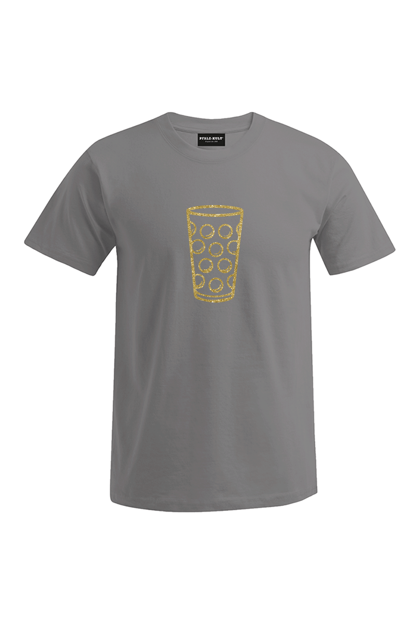 Pfälzer Dubbeglas - Gold - Unisex T-Shirt