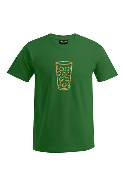 Pfälzer Dubbeglas - Gold - Männer T-Shirt - Unisex