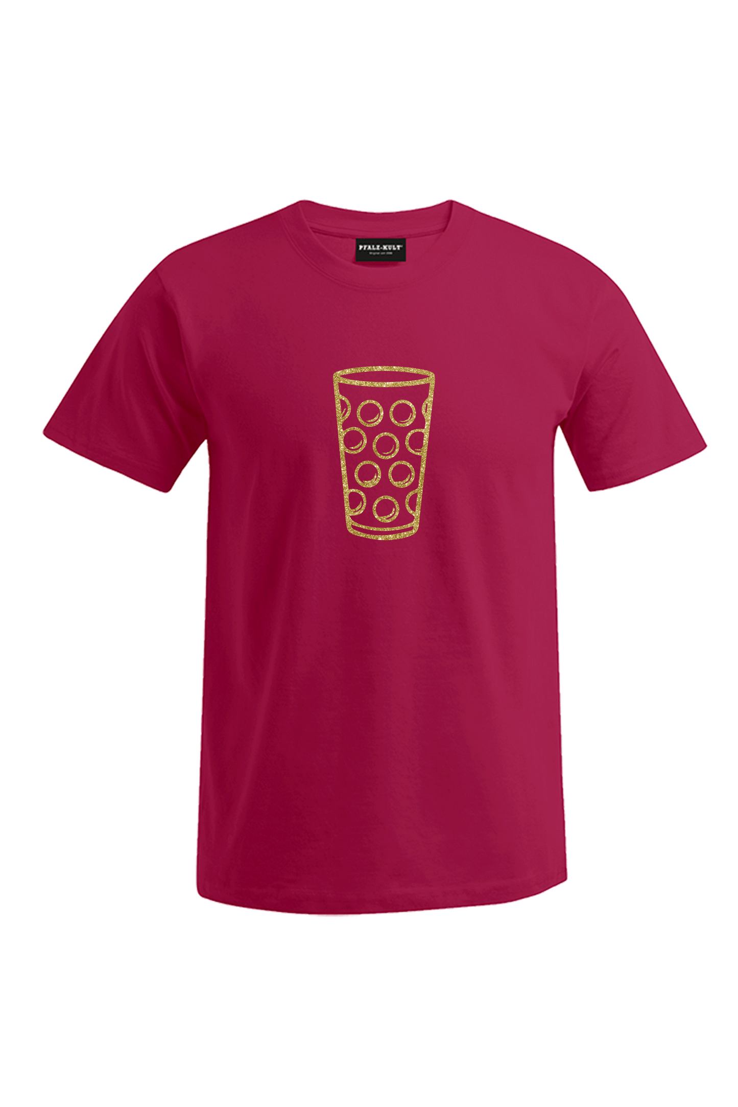 Pfälzer Dubbeglas - Gold - Unisex T-Shirt