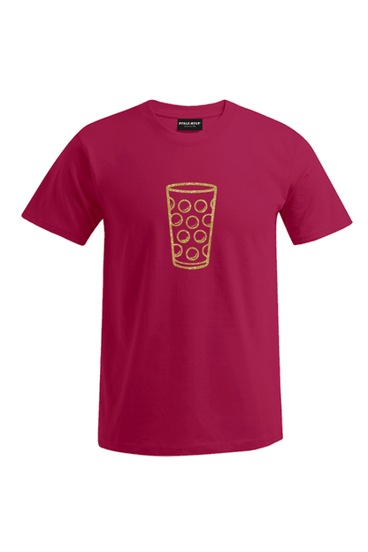 Pfälzer Dubbeglas - Gold - Unisex T-Shirt