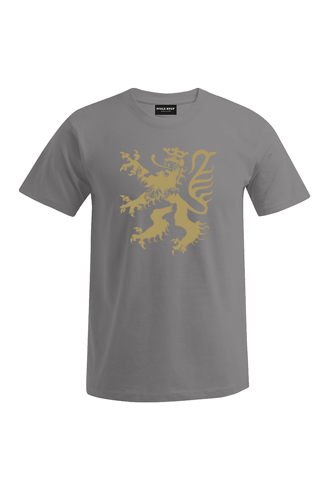Pfälzer Löwe gold - Männer T-Shirt - Unisex