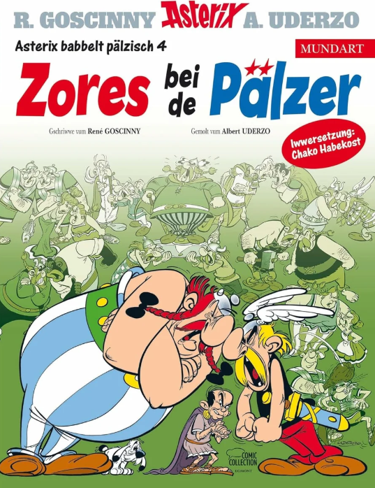 Asterix - Zores bei de Pälzer (Pfälzisch)