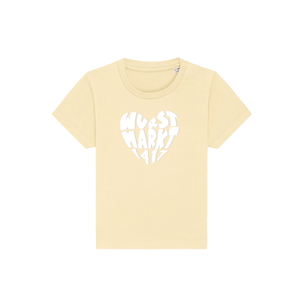 Wurstmarkt-Herz weiß - Baby T-Shirt
