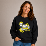 Ich mään jo blooss (gelb) - Sweater Unisex
