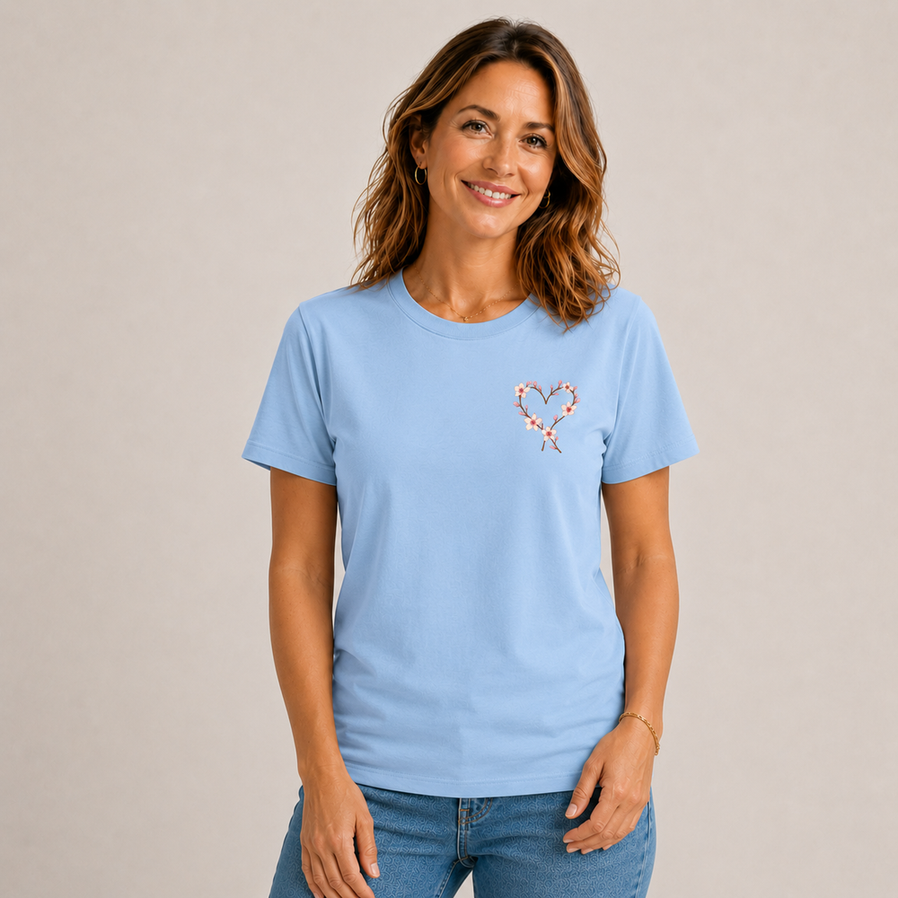 Mini Mandelblüte - T-Shirt Unisex