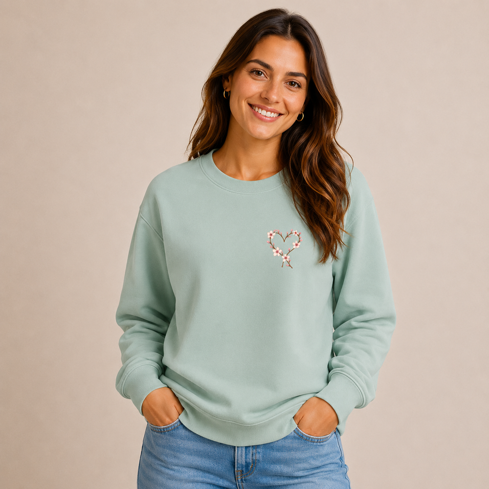 Mini Mandelblüte - Sweater Unisex
