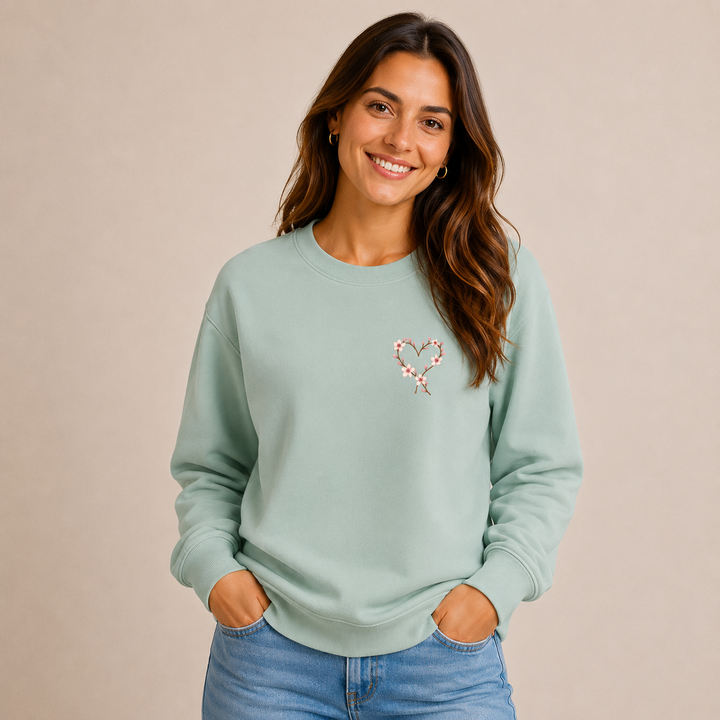 Mini Mandelblüte - Sweater Unisex