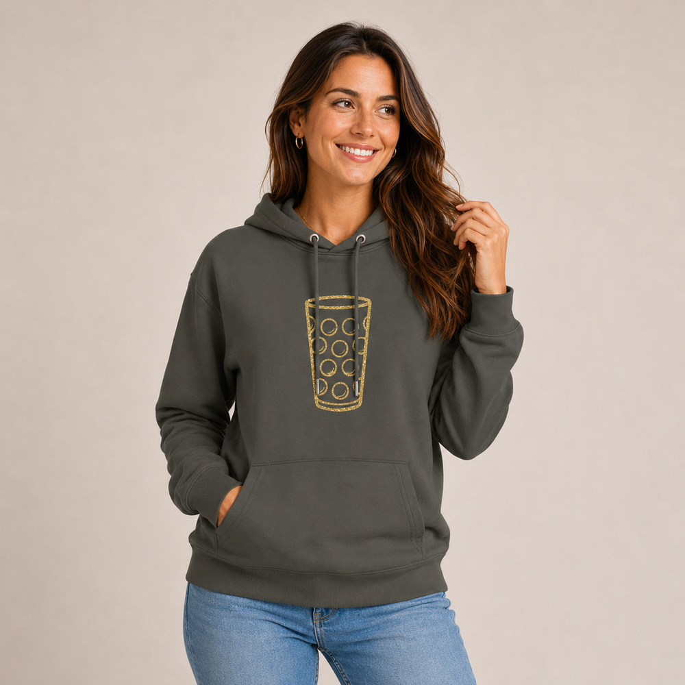 Glitzerdubbe gold - Hoodie Unisex