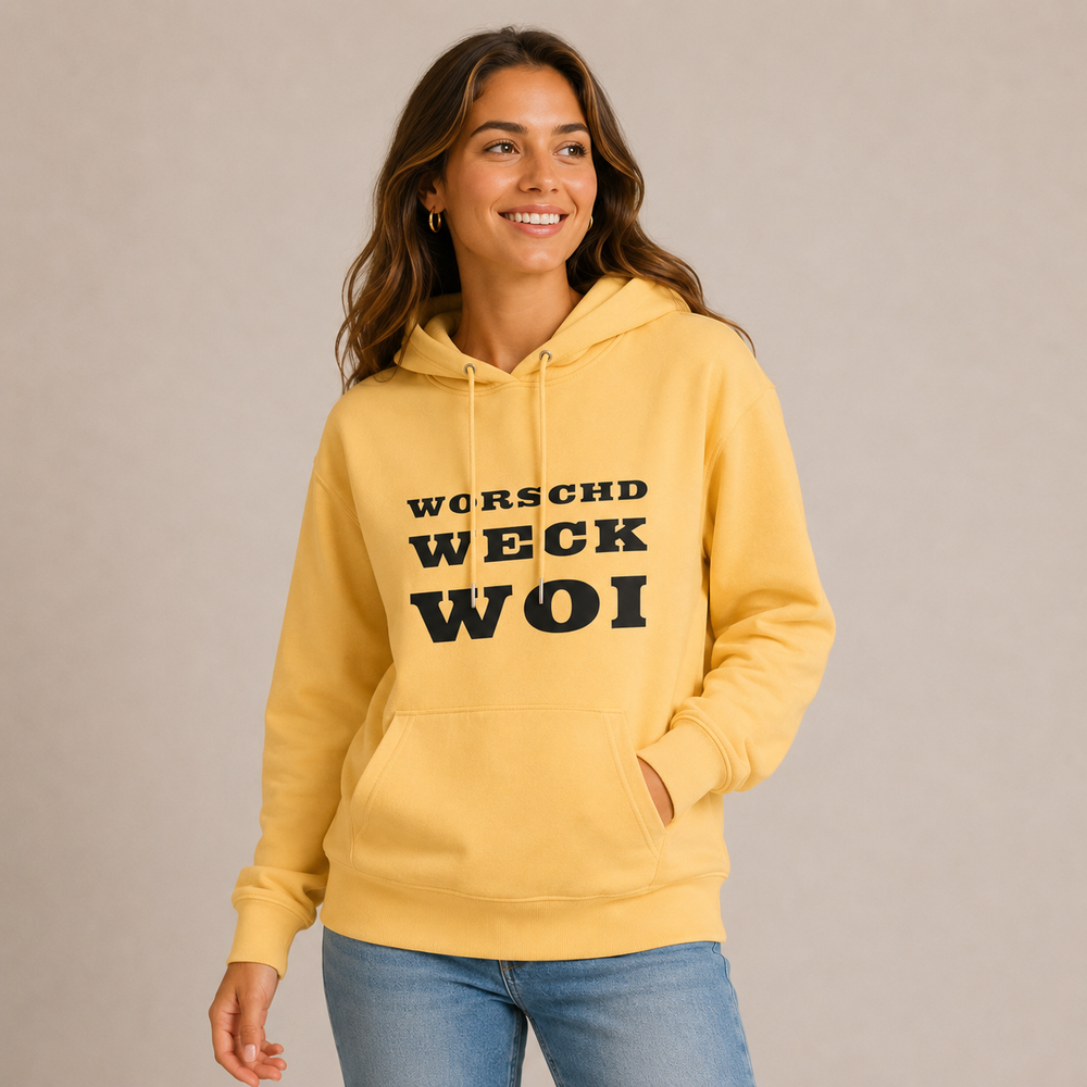 Worschd Weck Woi - Hoodie Unisex
