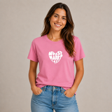 Wurstmarkt-Herz weiß - T-Shirt Unisex