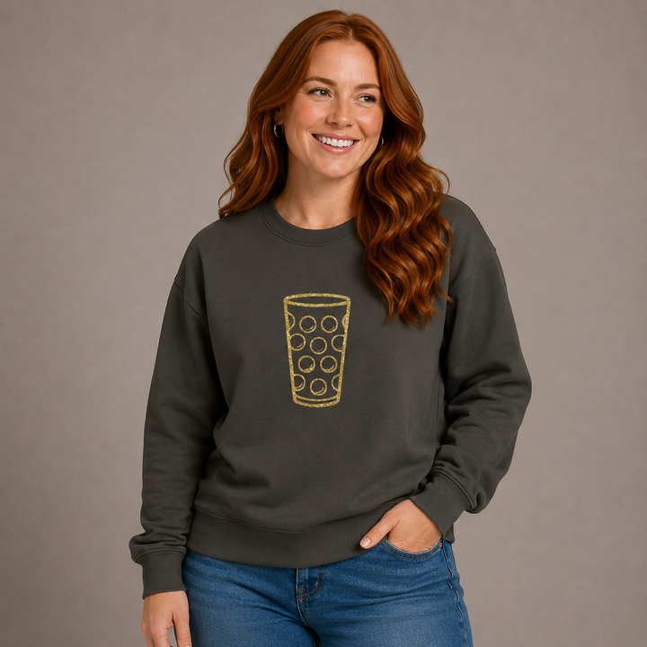 Glitzerdubbe gold - Sweater Unisex