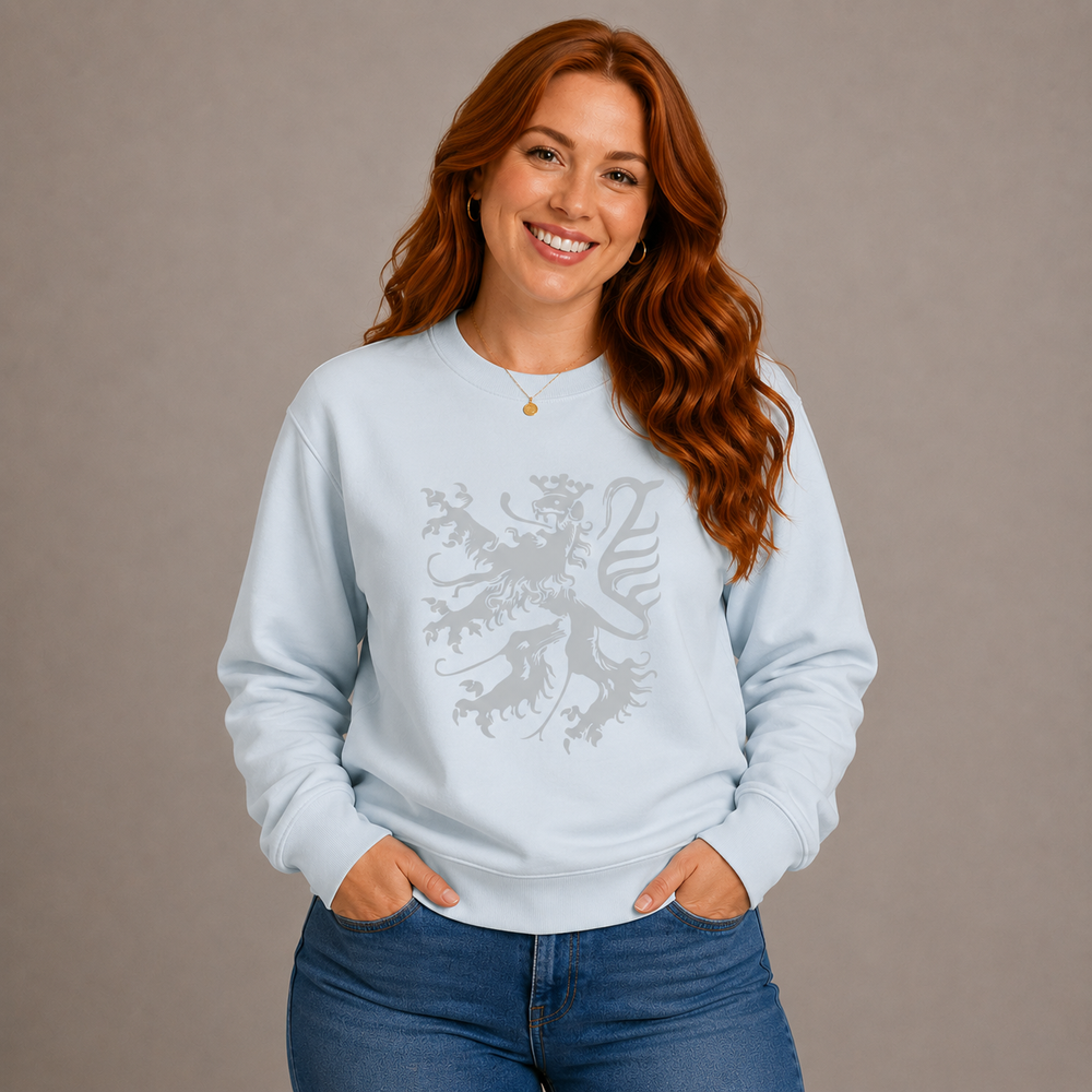 Pfälzer Löwe silber - Sweater Unisex